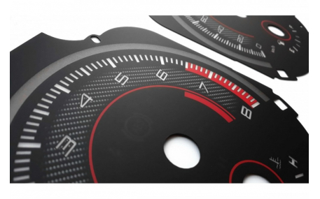 Шкалы приборов Ford Mustang