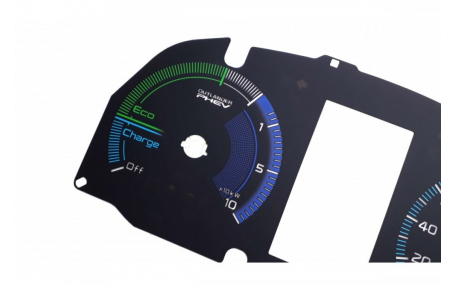 Шкалы приборов Mitsubishi Outlander