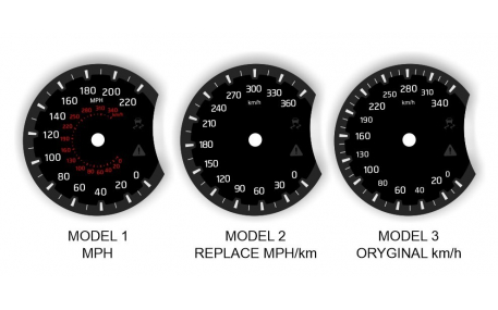 Шкалы приборов Nissan GT-R