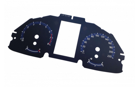 Шкалы приборов Toyota C-HR