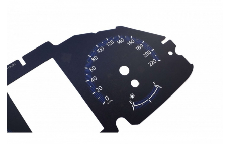 Шкалы приборов Toyota C-HR