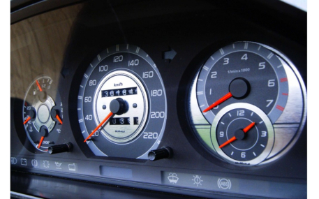 Шкалы приборов Mercedes E-class W124