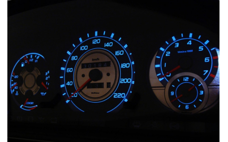 Шкалы приборов Mercedes E-class W124