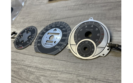 Шкалы приборов Mercedes E-class W124