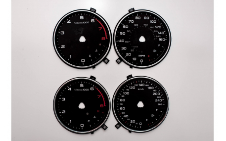 Шкалы приборов AUDI A3 8V