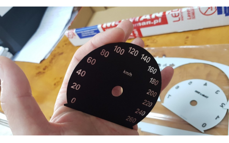 Шкалы приборов BMW 5 (F10)