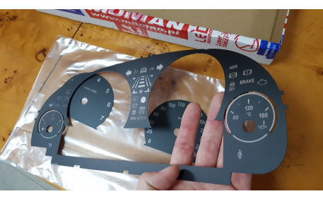 Шкалы приборов BMW 5 (F10)