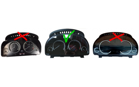 Шкалы приборов BMW 5 (F10)