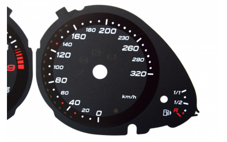 Шкалы приборов AUDI RS5