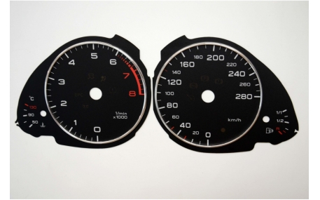 Шкалы приборов AUDI A5