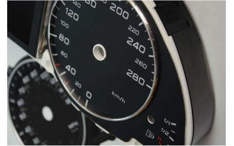 Шкалы приборов AUDI A5