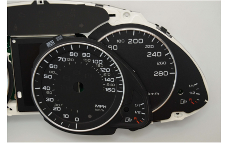 Шкалы приборов AUDI A5