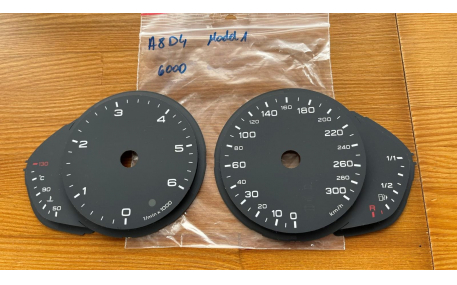 Шкалы приборов AUDI A8 D4