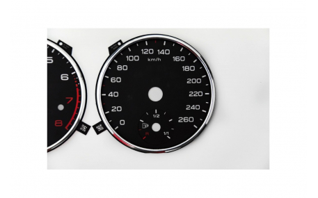 Шкалы приборов AUDI Q3