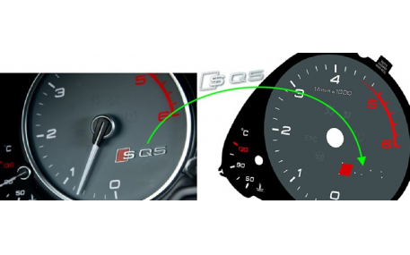 Шкалы приборов AUDI