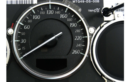 Шкалы приборов Mazda 6