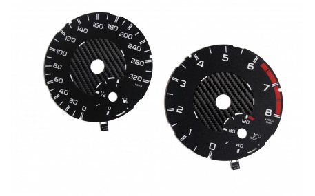 Шкалы приборов Mercedes AMG