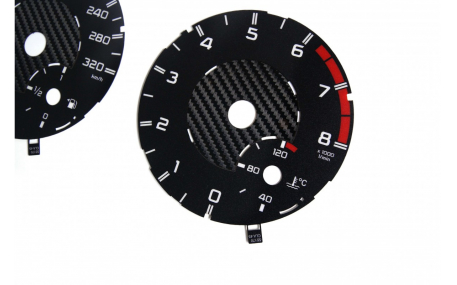 Шкалы приборов Mercedes AMG