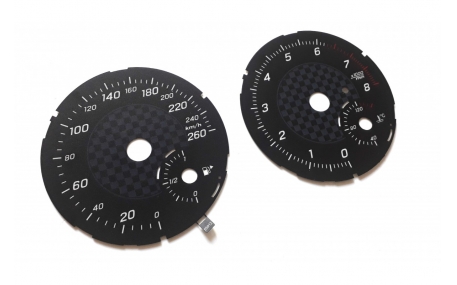 Шкалы приборов Mercedes