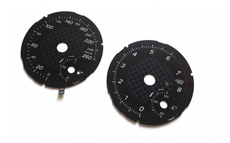 Шкалы приборов Mercedes