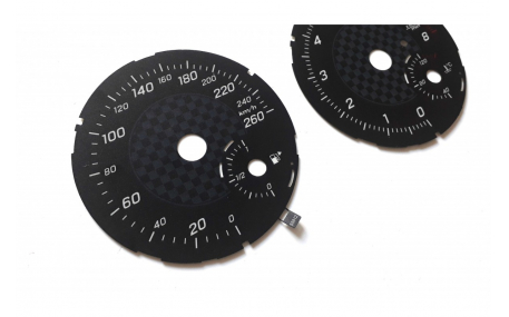 Шкалы приборов Mercedes