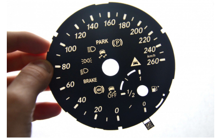 Шкалы приборов Mercedes