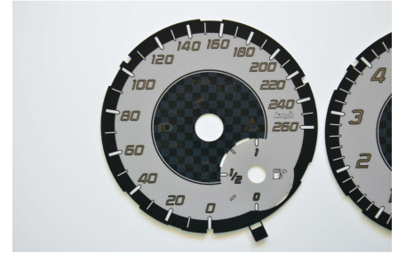 Шкалы приборов Mercedes A-class W176