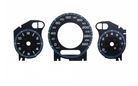 Шкалы приборов Mercedes