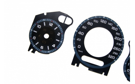 Шкалы приборов Mercedes