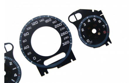 Шкалы приборов Mercedes