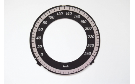 Шкалы приборов Mercedes