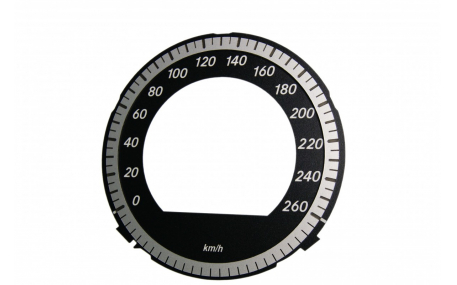 Шкалы приборов Mercedes