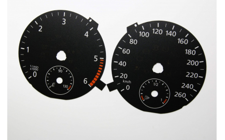 Шкалы приборов Volkswagen Golf 6