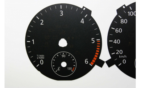 Шкалы приборов Volkswagen Golf 6