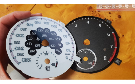 Шкалы приборов Volkswagen Golf 6