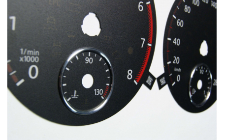 Шкалы приборов Volkswagen Golf 6