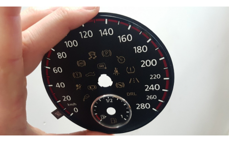 Шкалы приборов Volkswagen Golf 6