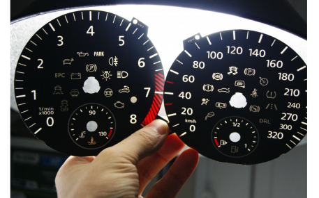 Шкалы приборов Volkswagen Golf 6