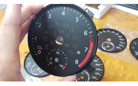 Шкалы приборов Volkswagen Passat B8