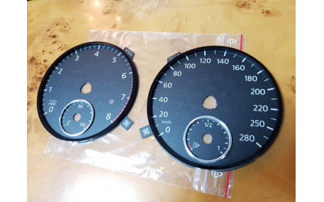 Шкалы приборов Volkswagen Passat CC