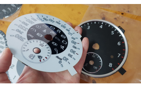 Шкалы приборов Volkswagen Tiguan