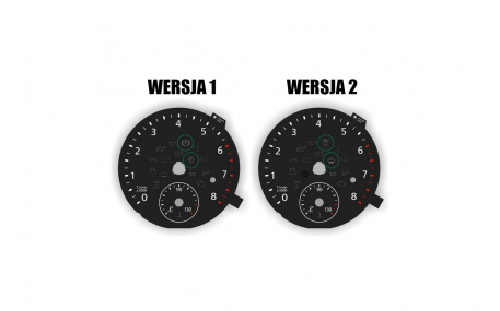 Шкалы приборов Volkswagen Tiguan