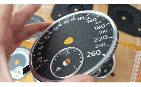 Шкалы приборов Volkswagen Tiguan