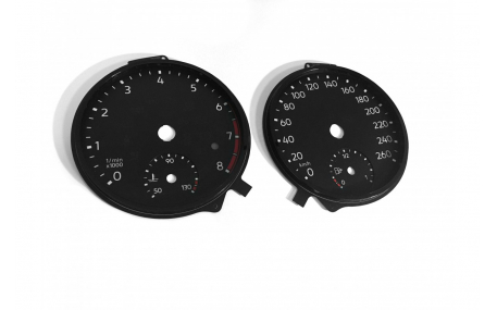 Шкалы приборов Volkswagen Tiguan