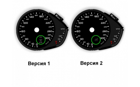 Шкалы приборов AUDI A6 C7