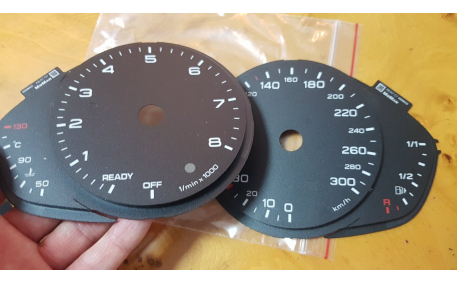 Шкалы приборов AUDI A6 C7