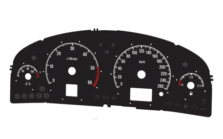 Шкалы приборов Opel Vectra C