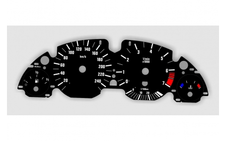 Шкалы приборов BMW X5 E53