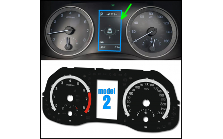 Шкалы приборов Hyundai ix35