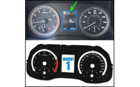 Шкалы приборов Hyundai ix35